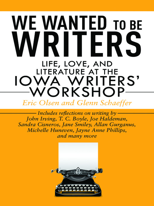 Cover image for We Wanted to be Writers
